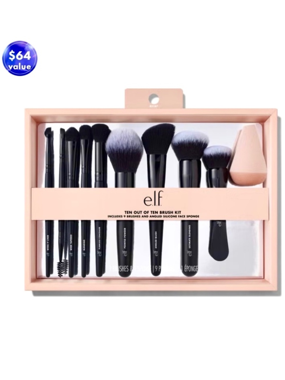 ❤️ e.l.f. Ten Out of Ten Brush Kit